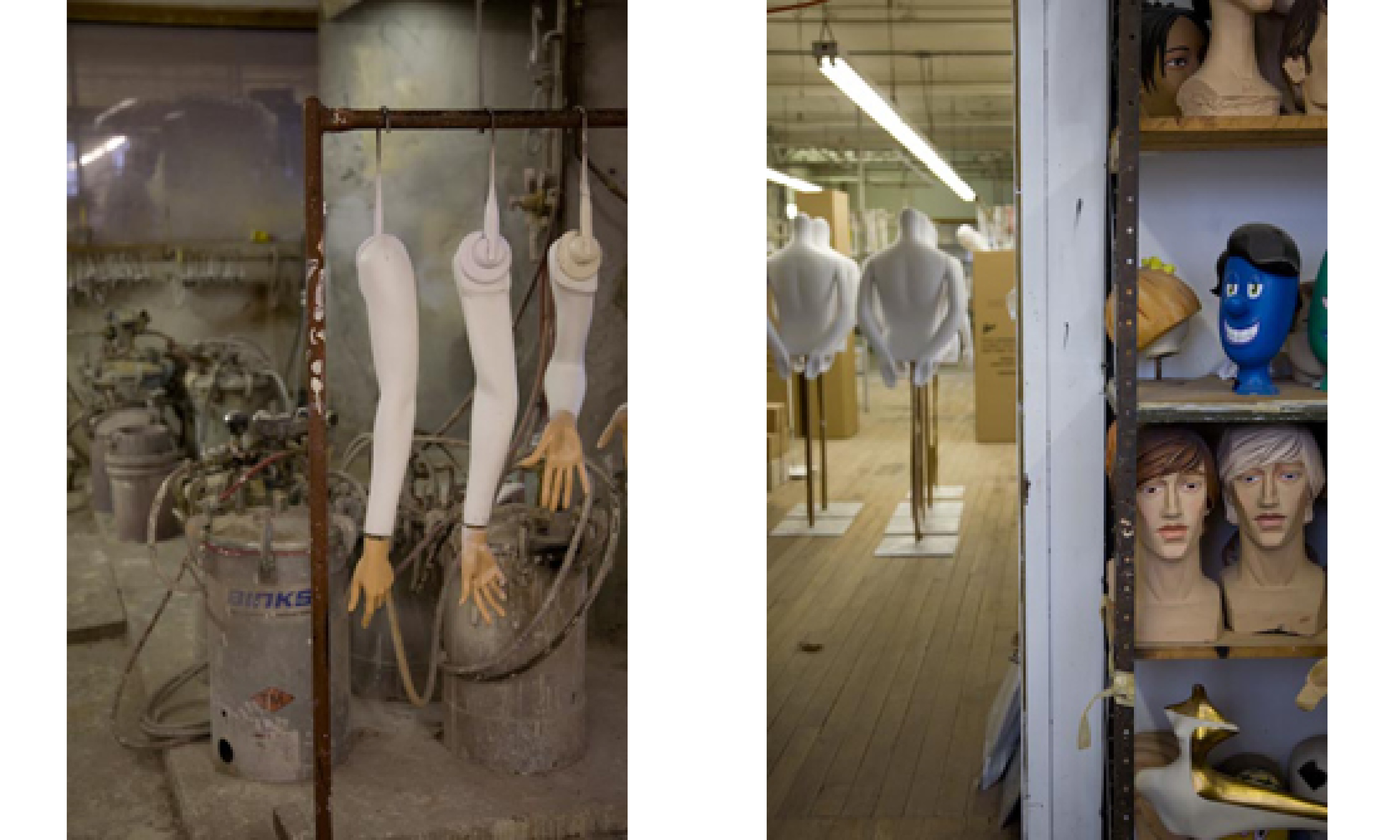 New York mannequin factory for OBJEKT international magazine